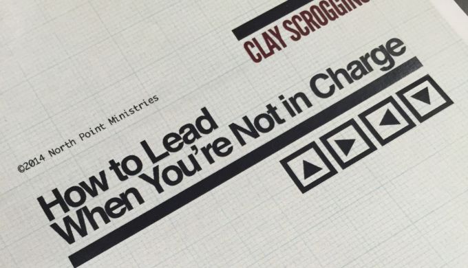 How to Lead When You’re Not in Charge