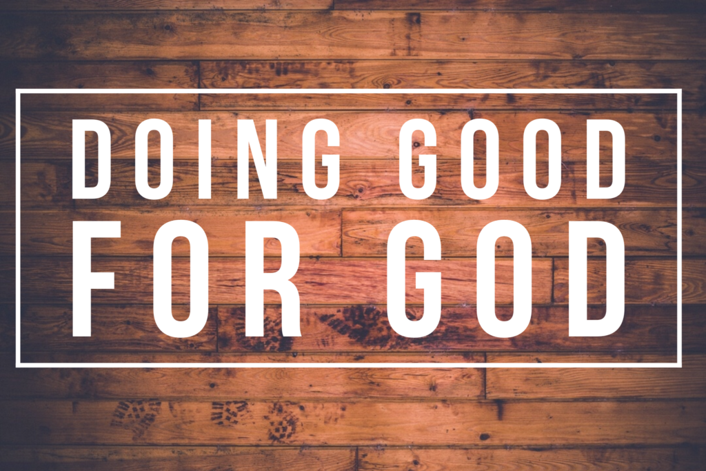 Doing Good for God Radical Mentoring