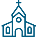 church-icon-blue